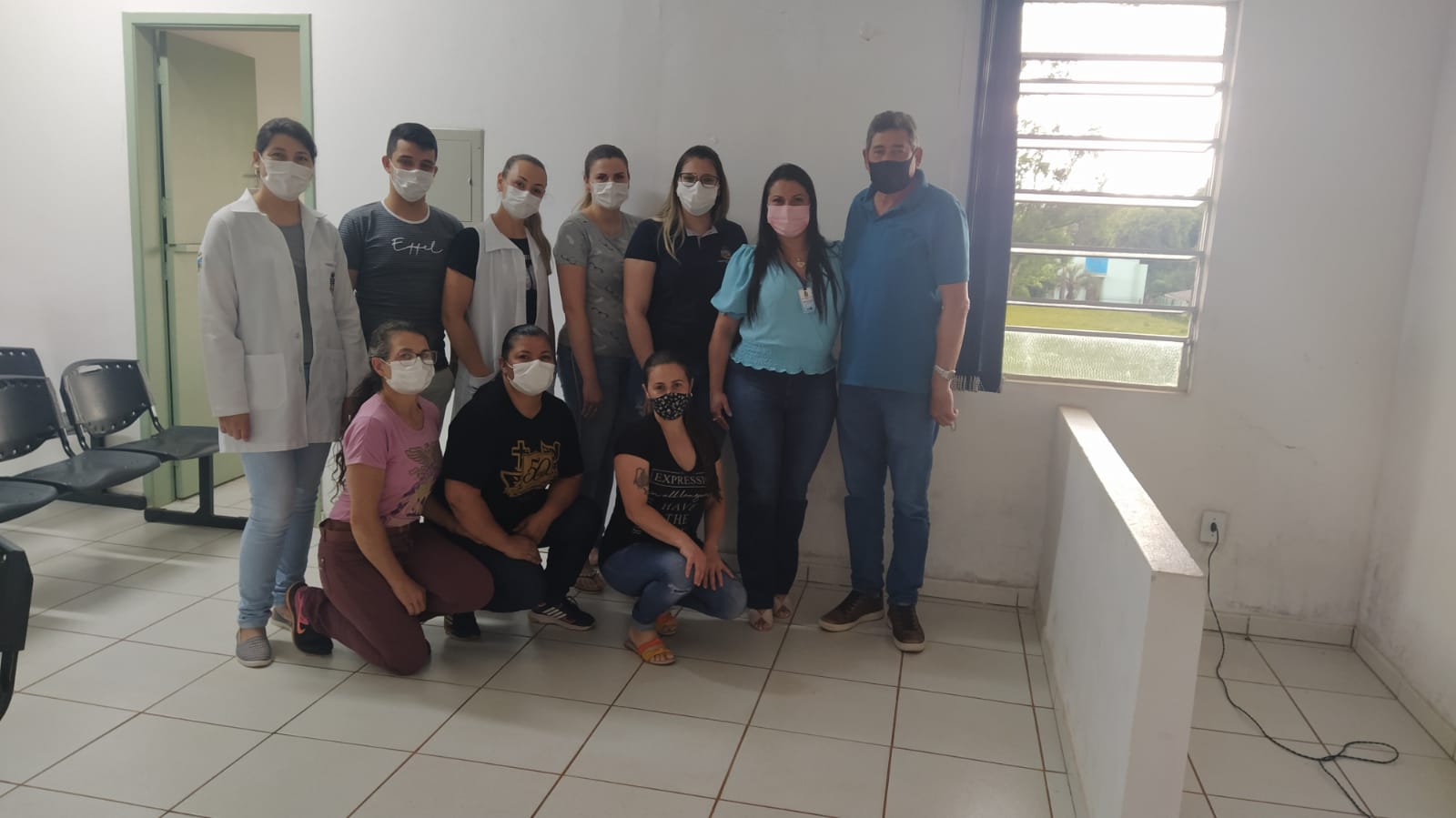 Vice-prefeito reuniu-se com a equipe da ESF do Bairro Santa Rita